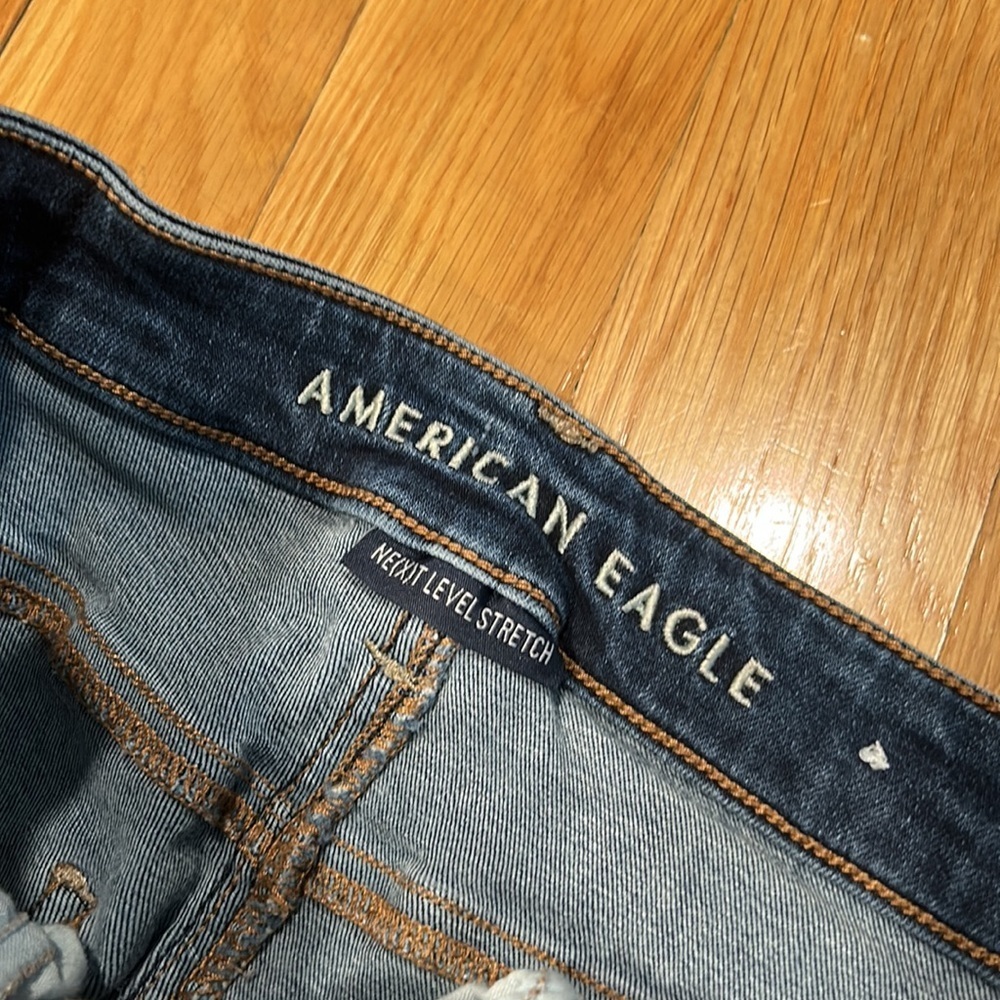 American eagle size 4 super hi-rise Jeggings good condition - Picture 4 of 6